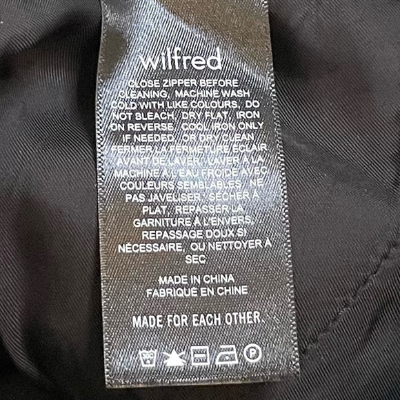 Aritzia Wilfred Melina vegan leather pants 00 - Picture 10 of 14